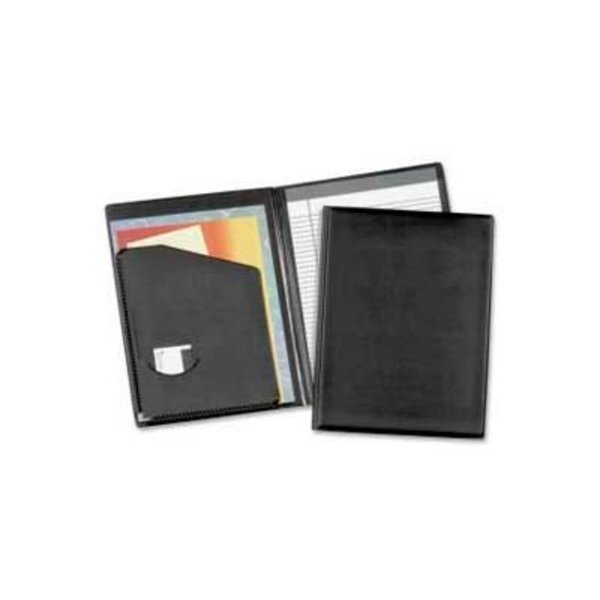 Cardinal Brands Cardinal® Sealed Vinyl Pad Holder, Letter-Size, 9-1/2" x 12-1/2", Black 39761